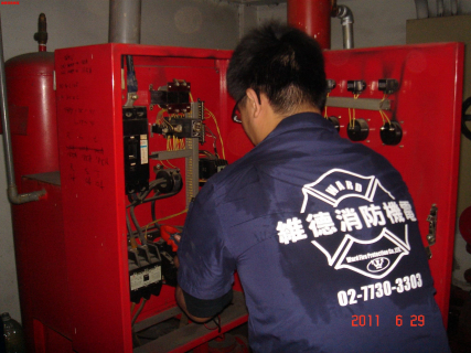 消防幫浦控制盤檢測